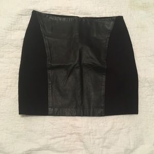 *NWOT* BB Dakota leather skirt